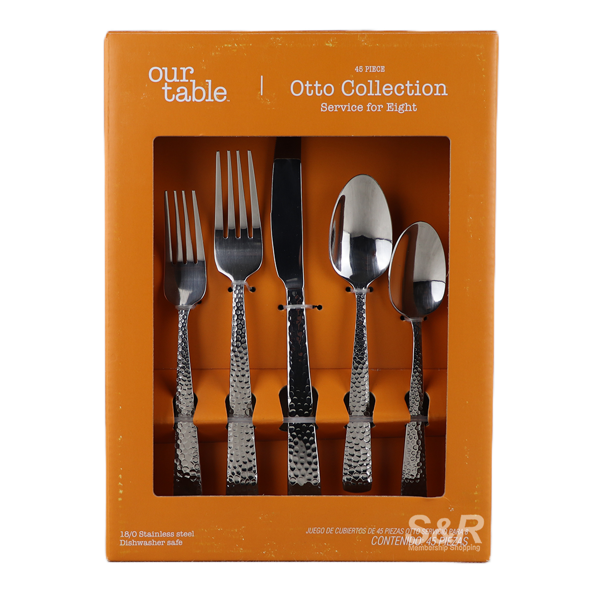 Our Table Otto Flatware 45pc set Our Table Otto Flatware 45pc set
